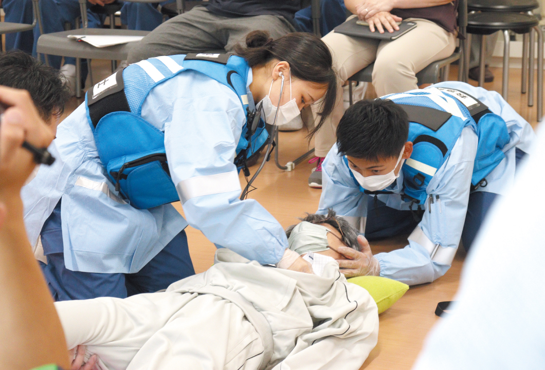 施設内救命演習